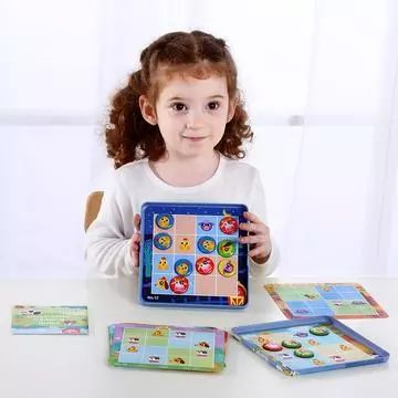 Tooky Toy: Mágneses sudoku fém dobozban - Élet a farmon - . kép