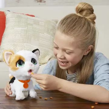 FurReal Poopalots: Velika mačka na povodcu - pisana - .slika
