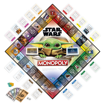 Monopoly: Baby Yoda társasjáték - . kép
