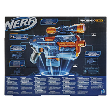 Nerf: Elite 2.0 Phoenix-CS6 játékfegyver 12 darab szivacslövedékkel - . kép
