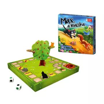 Gato Max - juego de mesa con instrucciones en húngaro - .imagen
