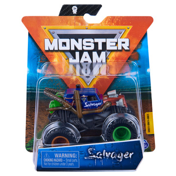 Monster Jam: Salvager kisautó szilikon karkötővel