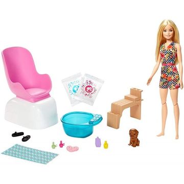 Barbie feltöltödés - Körömstúdió játékszett - CSOMAGOLÁSSÉRÜLT