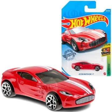 Hot Wheels: Aston Martin One-77 kisautó - piros