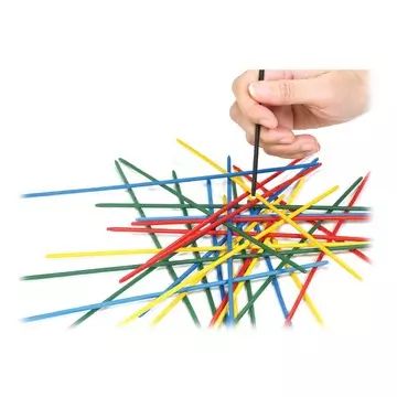 Riesiges Mikado - ein Geschicklichkeits- und Geschicklichkeitsspiel - . bild aus