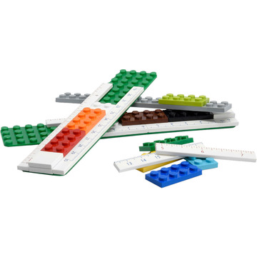 LEGO: Riglă construibilă cu figurină - .foto