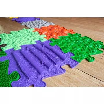 Muffik: Podstawowy zestaw sensorycznych mat ortopedycznych - 11 szt. - .zdjęcie 