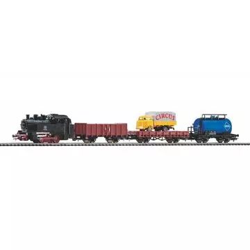Piko: Startset, BR 98 stoomlocomotief met goederenwagons, beddingrails - 57113 - .afbeelding