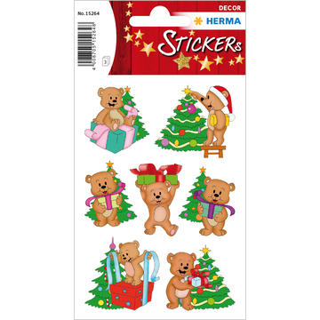 Herma: Stickere de crăciun - Ursuleții - .foto