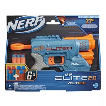 Nerf: Elite 2.0 Volt Sd-1 rotaļlietu ierocis ar 6 putuplasta šāviņiem - .attēls