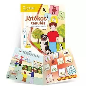 Tolki: Játékos tanulás interaktív foglalkoztató könyv - készletben - . kép