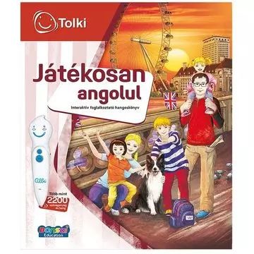 Tolki: L'anglais de manière ludique Livre éducatif interactif - en ensemble, en hongrois - .image
