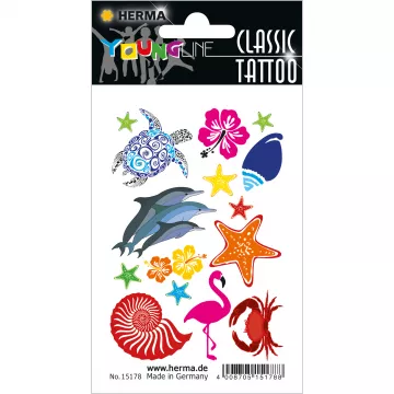 Herma: tengeri állatok tetoválás