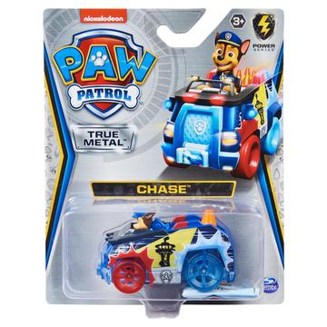Paw Patrol Mission Paw: True Metal - Mașinuță metalică cu Chase