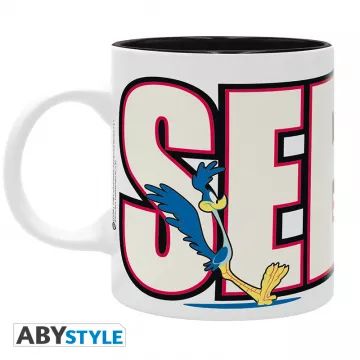 Looney Tunes: Wile E. Coyote in Road Runner keramična skodelica - 320 ml - .slika