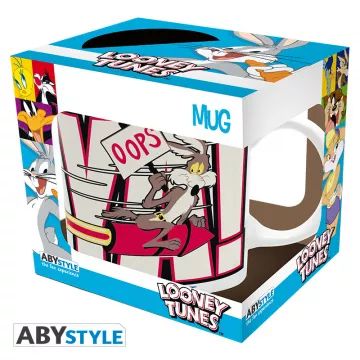 Looney Tunes: Wile E. Coyote in Road Runner keramična skodelica - 320 ml - .slika