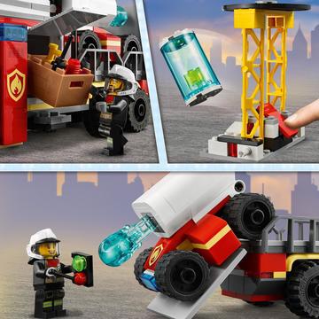 LEGO City: Unitatea de comandă a pompierilor 60282 - .foto
