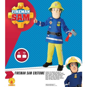 Rubies: Sam, a tűzoltó jelmez - 104 cm - . kép