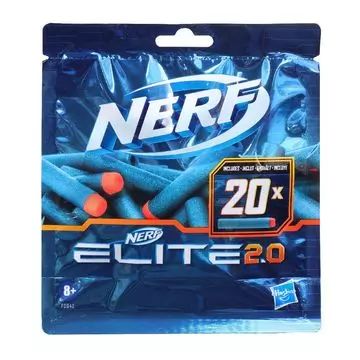 NERF: Elite reserve sæt med ammunition - 20 stk. - .billede