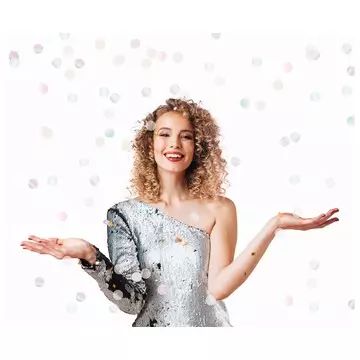 Shiny Party konfeti kahur - 15 cm - .pilt