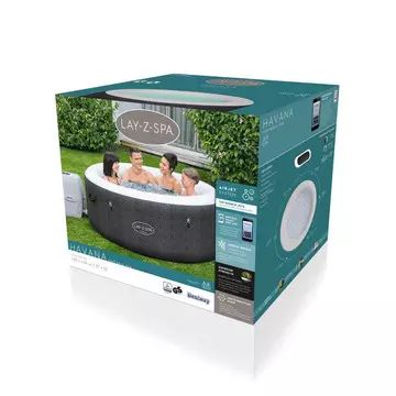 Bestway: Jacuzzi hinchable Lay-Z-Spa Havana Airjet - 180 x 66 cm - .imagen