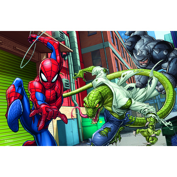 Spiderman: Timpul lui Spiderman - mini puzzle cu 54 piese - diferite - .foto