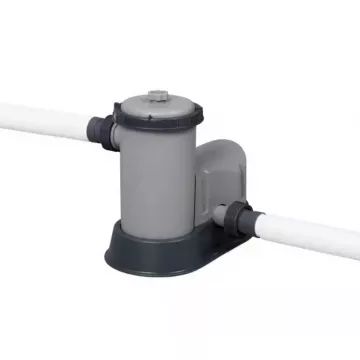 Bestway: Steel Pro MAX Set fémvázas medence létrával és vízforgatóval - 488 x 122 cm - . kép