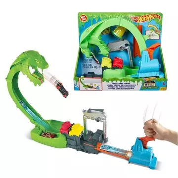 Hot Wheels: Mérgeskígyó pályaszett