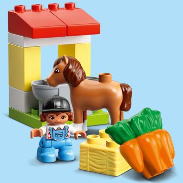 LEGO DUPLO Város: Lóistálló és pónigondozás 10951 - . kép
