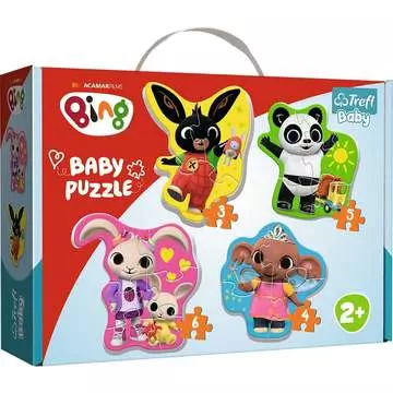 Trefl: Bing és barátai bébi forma puzzle