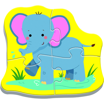 Trefl: Szafari állatok bébi forma puzzle - . kép