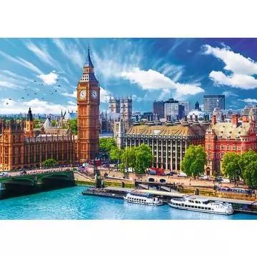 Trefl: O zi cu soare la Londra - puzzle cu 500 piese - .foto