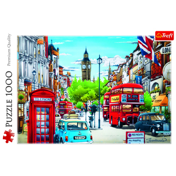 Trefl: Londoni városkép puzzle - 1000 darabos - . kép
