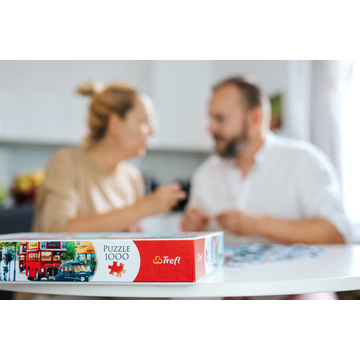 Trefl: Londoni városkép puzzle - 1000 darabos - . kép