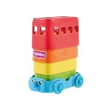 Tomy: Toomies Barevná vejce patrový autobus - .obrázek