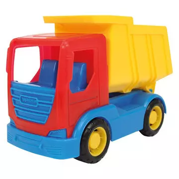 Wader: Tech Truck dömper - 23 cm, színes