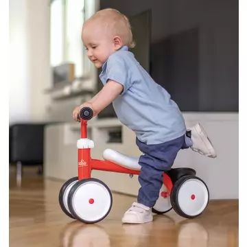 Smoby: Rookie mașinuță fără pedale, cu cadru metalic - roșu - .foto