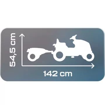 Smoby: traktor Farmer XL z przyczepą - zielony - .zdjęcie 