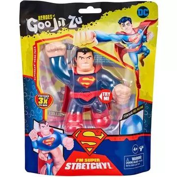 Goo Jit Zu: DC Super Heroes - Figura de Ação Esticável do Superman - .Imagem
