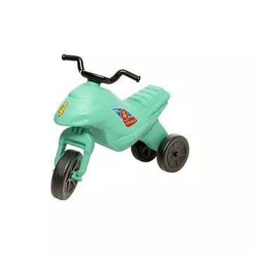 Plastmass Superbike keskmise mootorrattaga - piparmünt