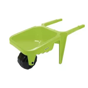 Wader: roabă mare cu set pentru nisip - verde - .foto