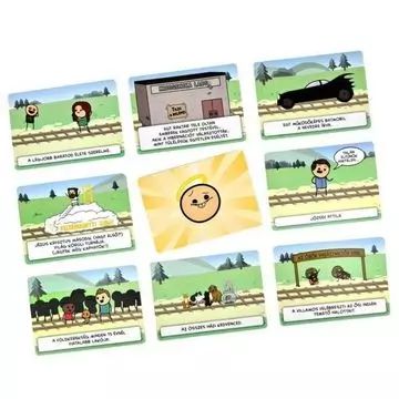 Scappa chi può - gioco da tavolo in lingua ungherese - .immagine