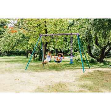 Plum: Columpio infantil - góndola y 2 columpios con asiento - .imagen