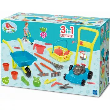 Écoiffier: Conjunto de jardinería 3 en 1 - .imagen