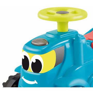 Écoiffier: Traktor pótkocsival és fűnyíróval - 103,5 cm - . kép