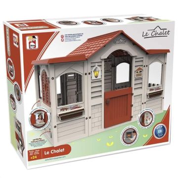 Hišica za igro z rjavo streho - .slika