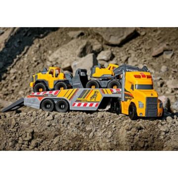 Dickie: Volvo entreprenørmaskine transporte Mack lastbil - .billede