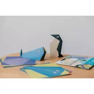 Djeco: Sarkkör állatai origami - . kép