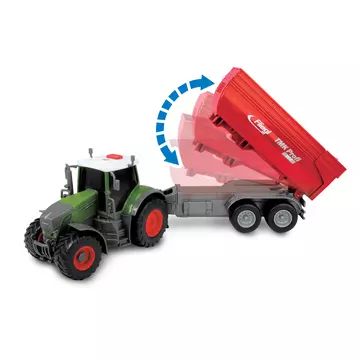 Fendt: 939 Vario traktor s prikolico - 41 cm, z lučmi in zvokom - .slika