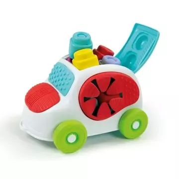 Clemmy Baby: Carrinho colecionador de blocos macios - .Imagem